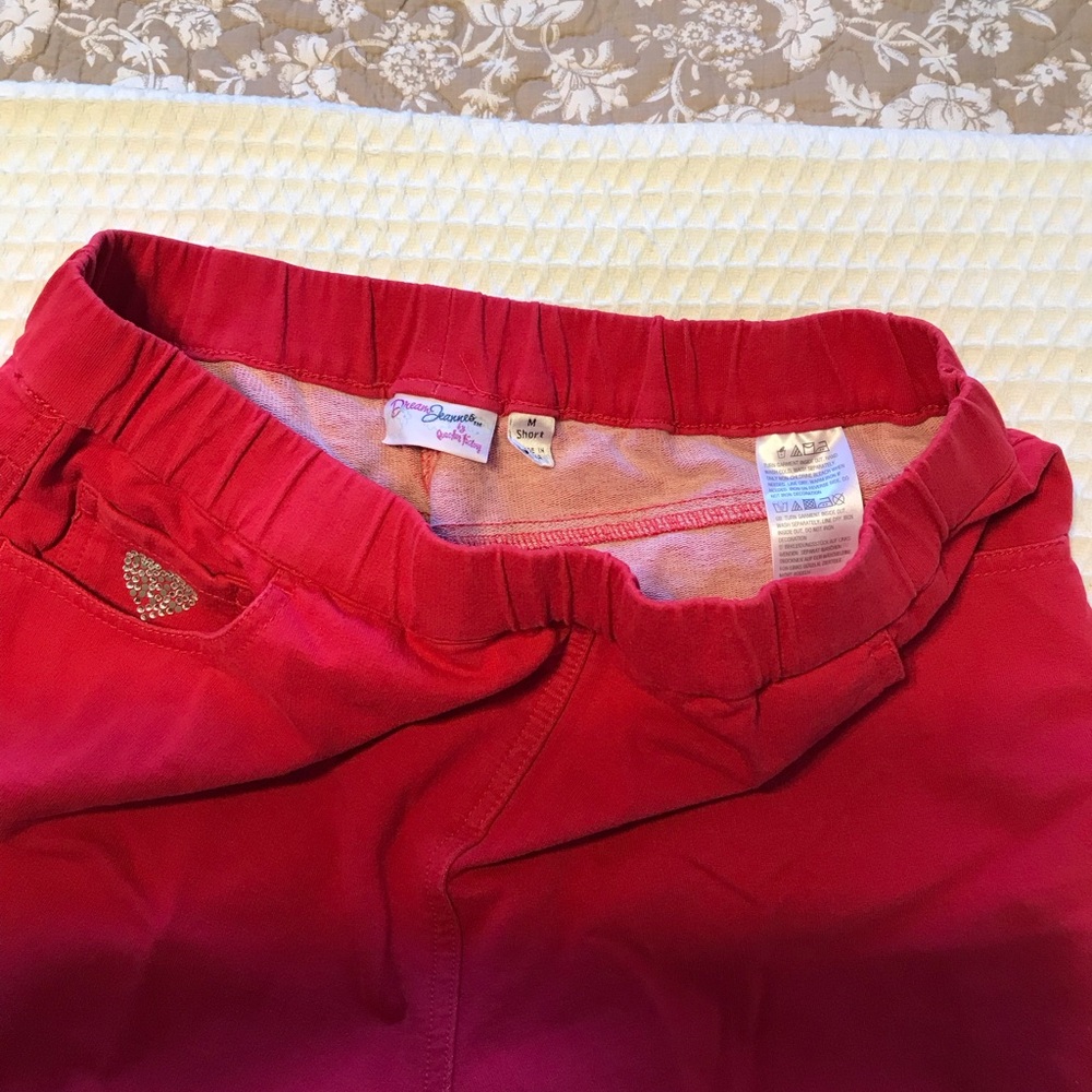 Quacker Factory Cherry Red Pants - Picture 5 of 5